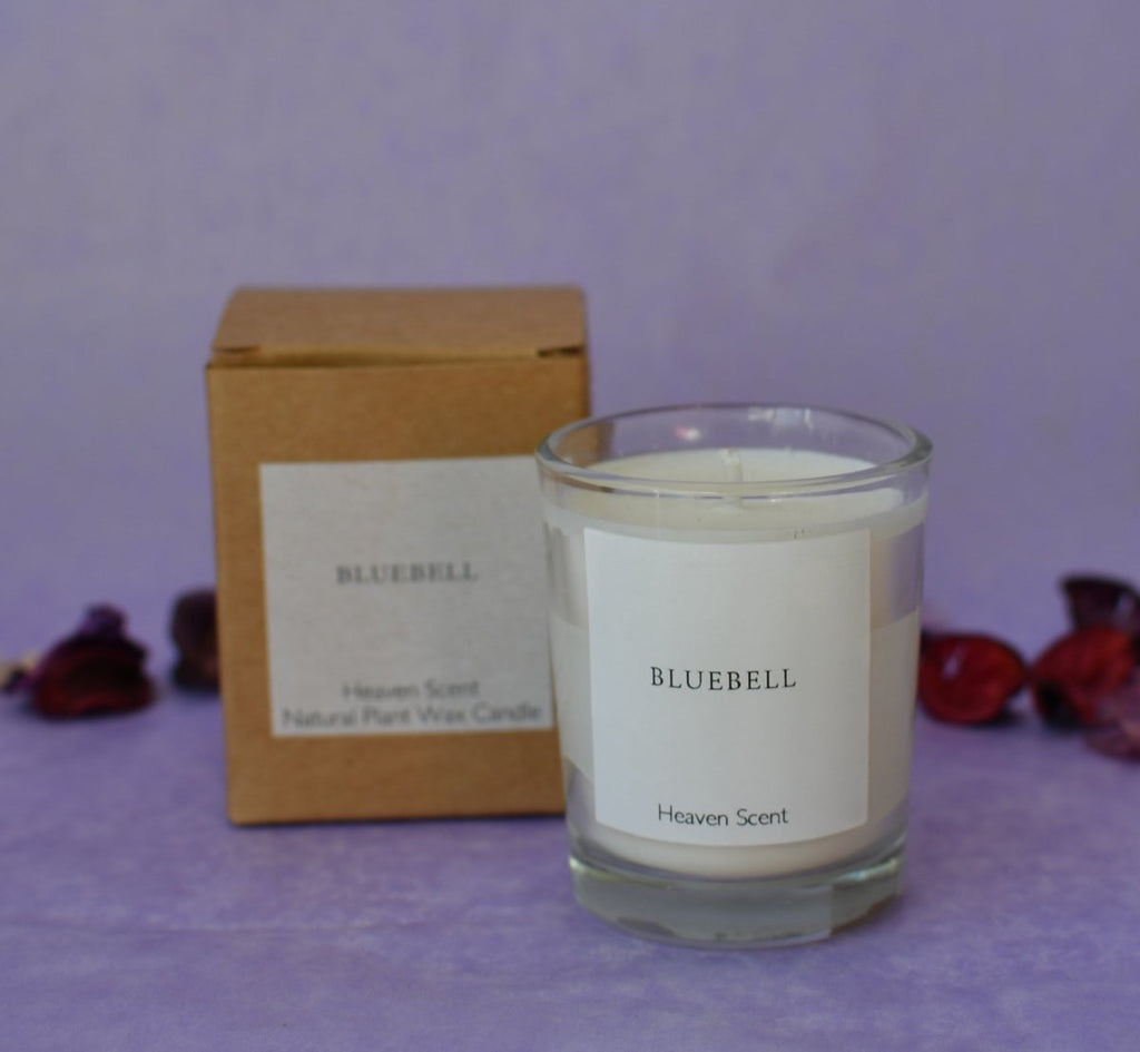 Heaven Scent 'Bluebell ' Natural Candle - Penny Brohn Shop