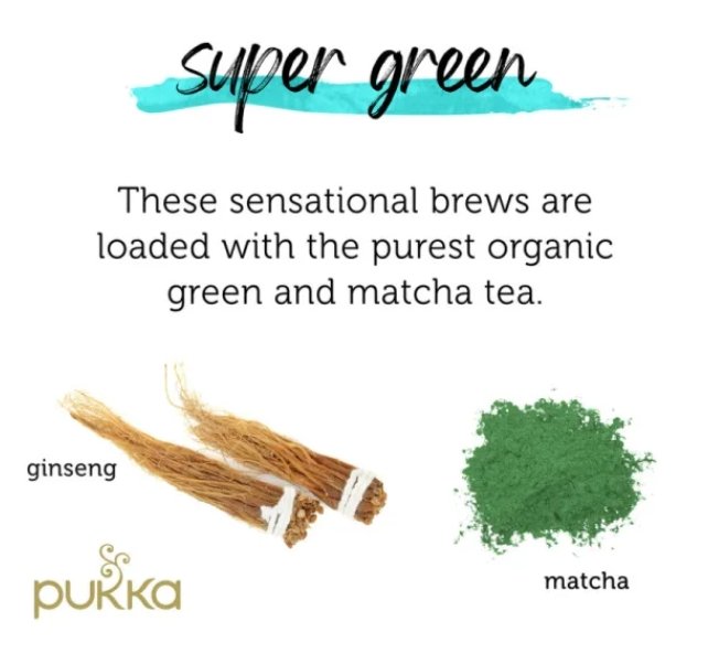 Pukka Green Collection with Wonder Berry Organic Green Tea - 20 Bags - Penny Brohn Shop