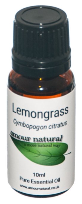 Amour Natural Lemon Grass Essential Oil - 10ml - Penny Brohn Shop