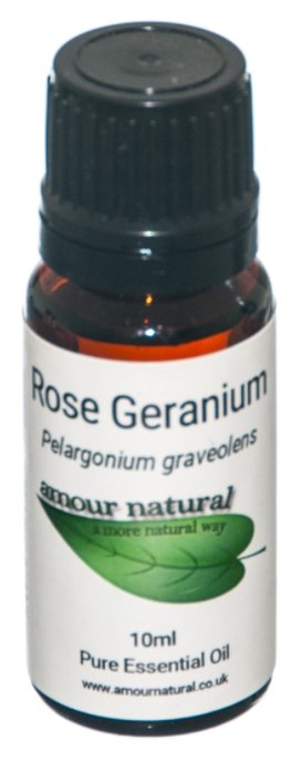 Amour Natural Rose Geranium Oil – 10ml - Penny Brohn Shop