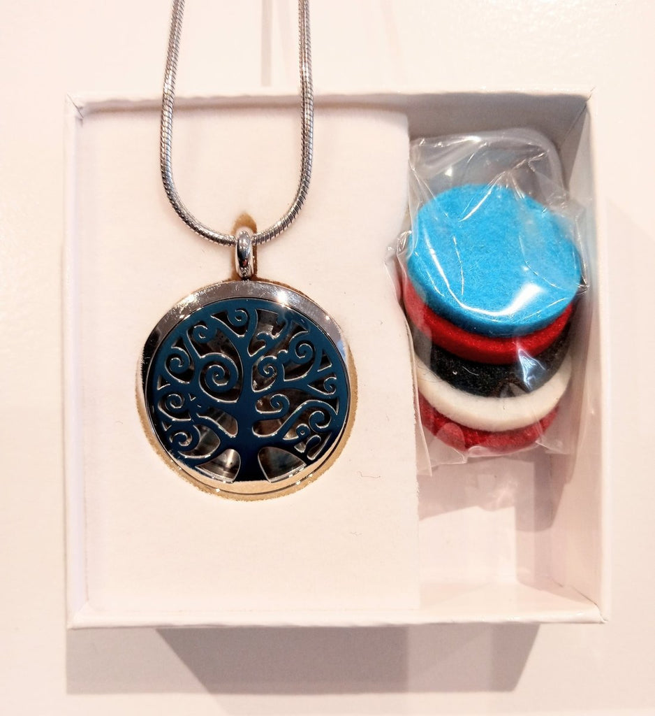 Aroma Wear Pendant Necklace - Tree - Penny Brohn Shop