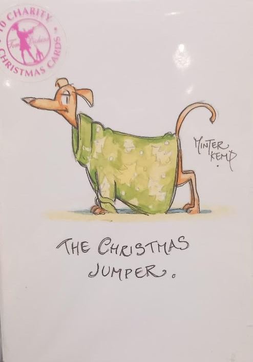 Minter Kemp Christmas Cards 'The Christmas Jumper' (pack of 10) - Penny Brohn Shop