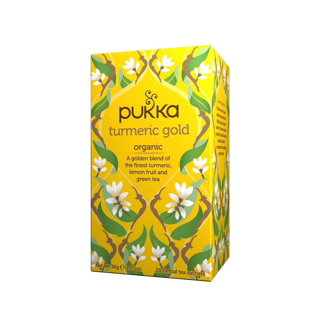Pukka Turmeric Gold Organic Tea - 20 bags - Penny Brohn Shop