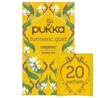 Pukka Turmeric Gold Organic Tea - 20 bags - Penny Brohn Shop